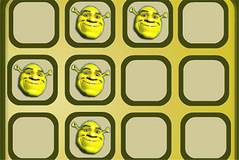 Шрек: Запоминать Фото - Shrek Memory Tiles